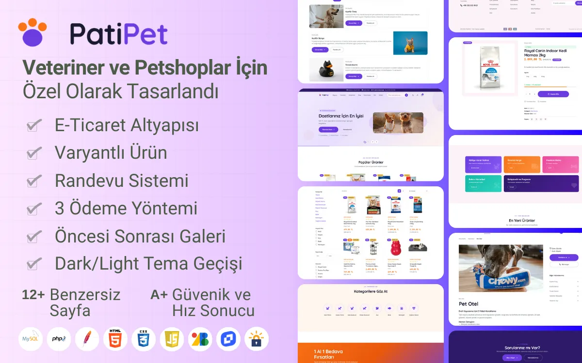 patipet-evcil-hayvan-e-ticaret-hizmet-temasi