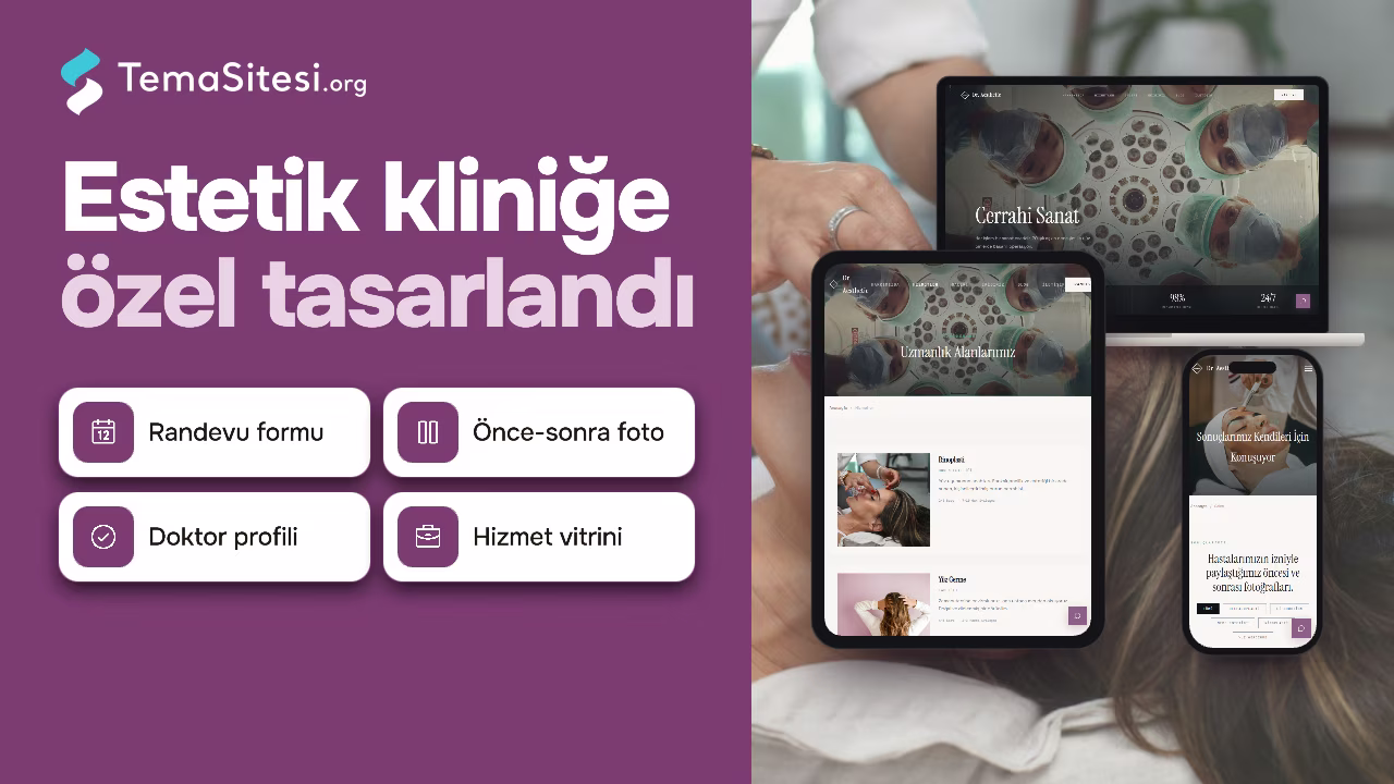Dr. Aesthetic - Estetik ve Plastik Cerrahi Klinik Teması