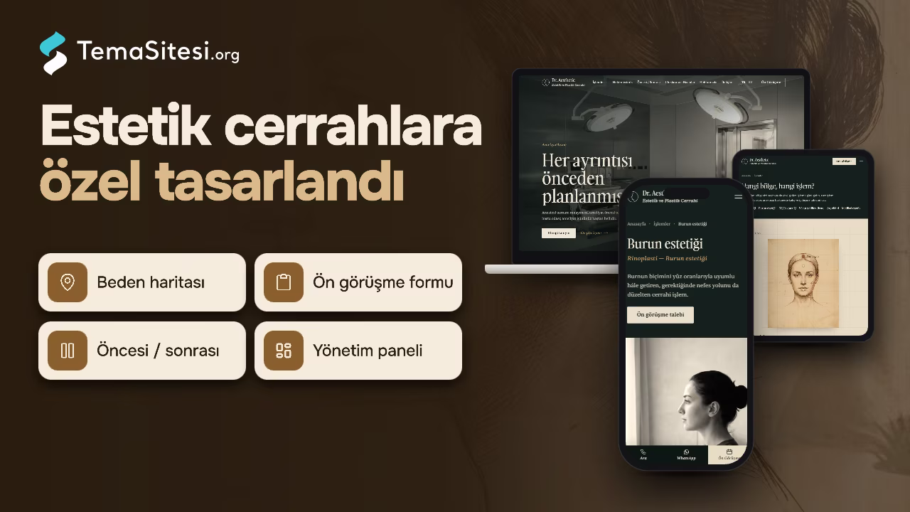Dr. Aesthetic - Estetik ve Plastik Cerrahi Klinik Teması