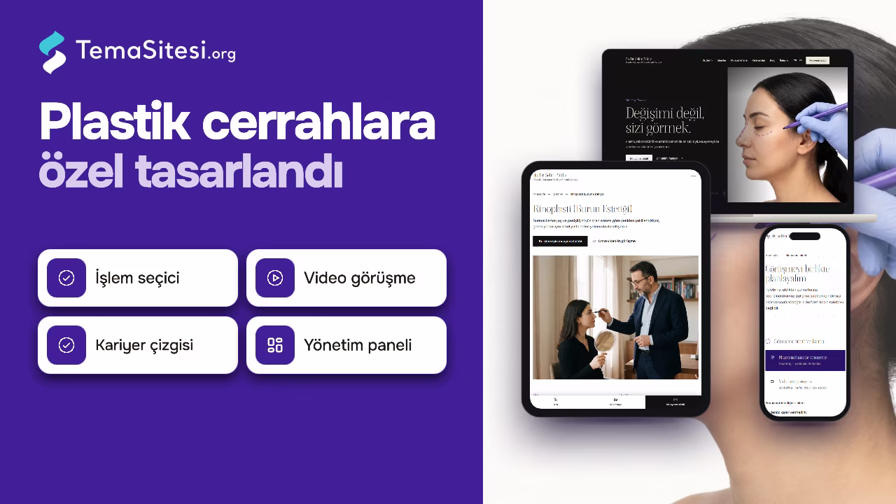 Dr. Selim - Plastik Cerrahi ve Estetik Klinik Web Sitesi Teması