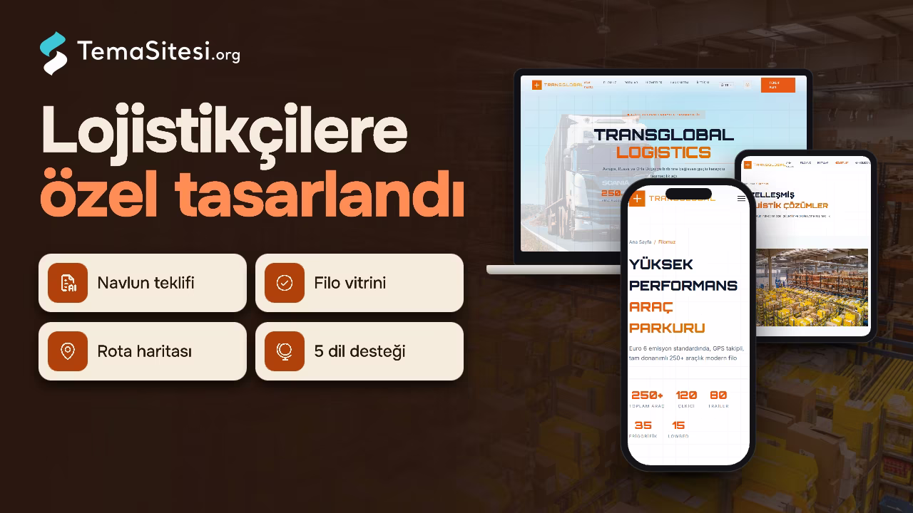 TransGlobal - Lojistik ve Nakliyat Firması Teması